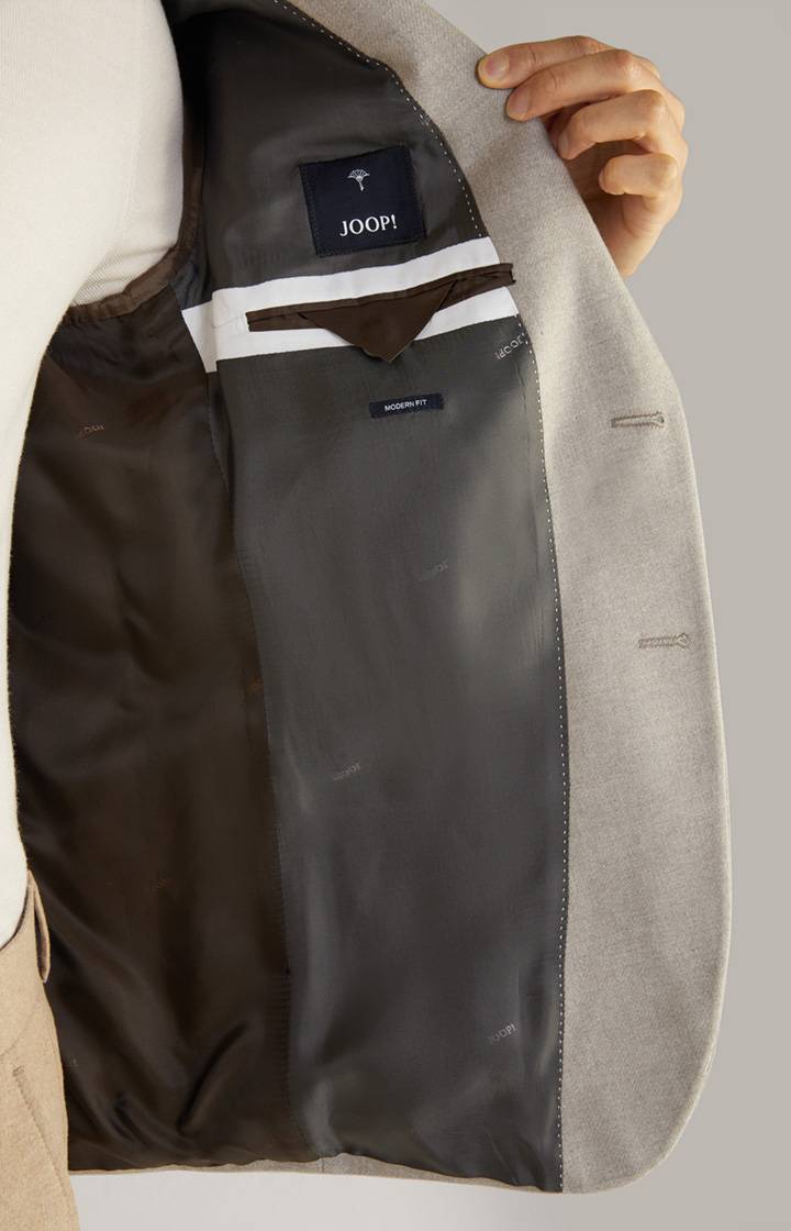 Joop Flanell-Sakko Four In Beige Meliert