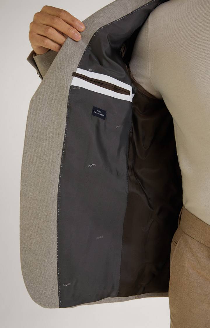 Joop Flanell-Sakko Four In Beige Meliert