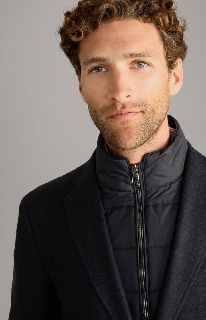Joop Flanell-Sakko Hecton In Dunkelblau