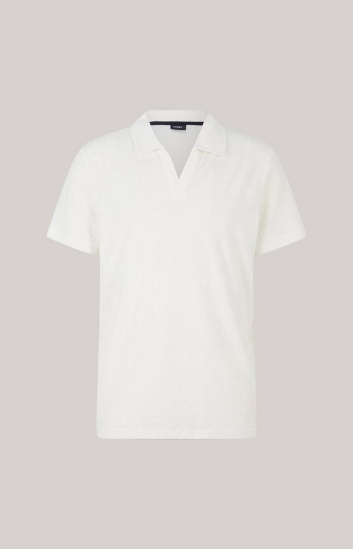 Joop Frottee-Polohemd Piero In Creme Strukturiert