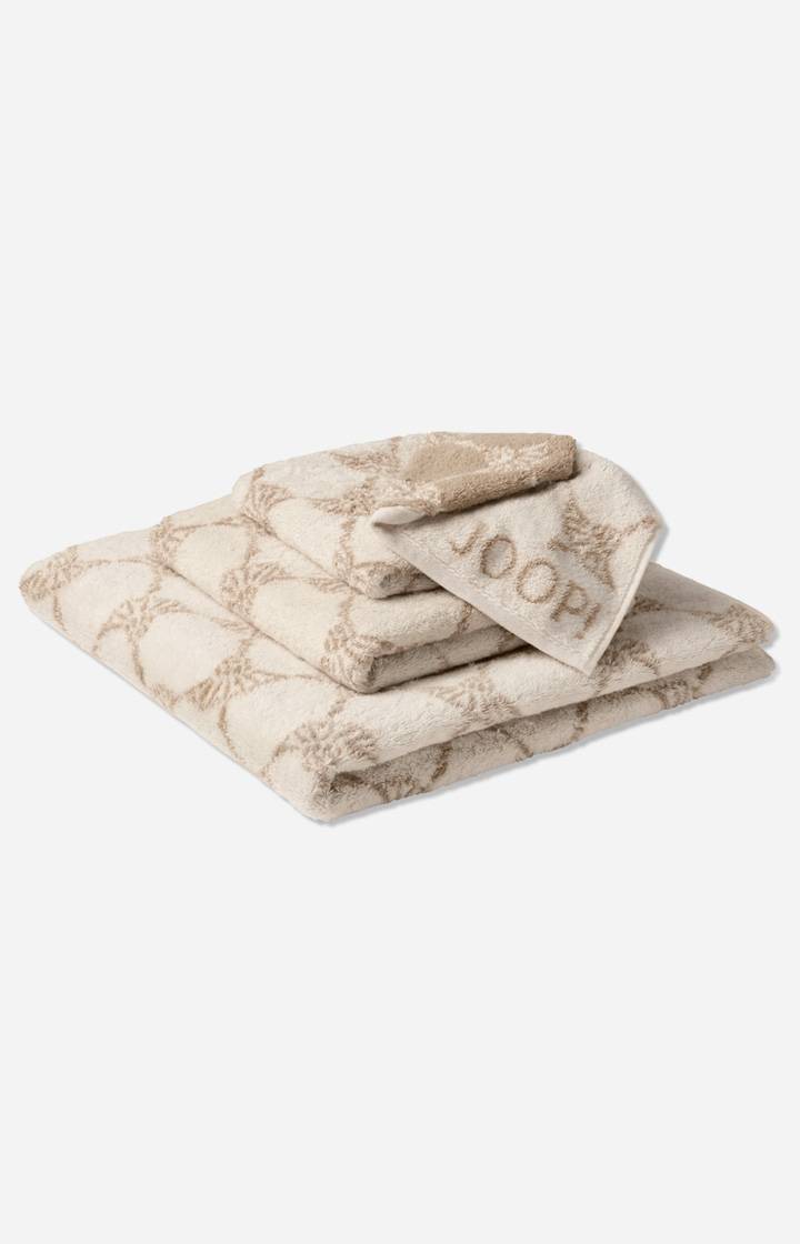 Joop Frottierserie Sand/Ecru Cornflower, Creme