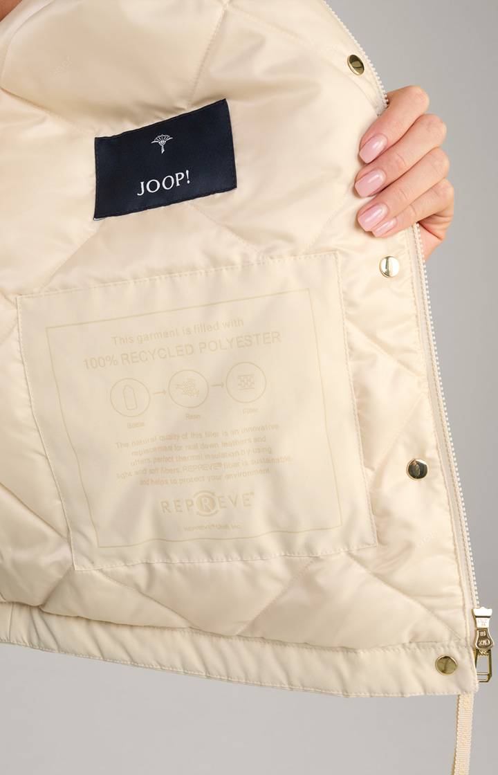 Joop Gefütterte Jacke In Beige