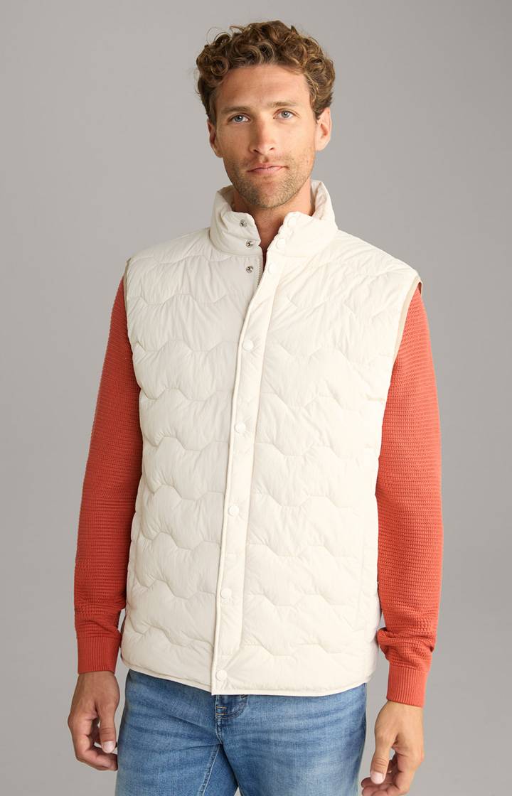 Joop Gefütterte Weste Rosco in Beige