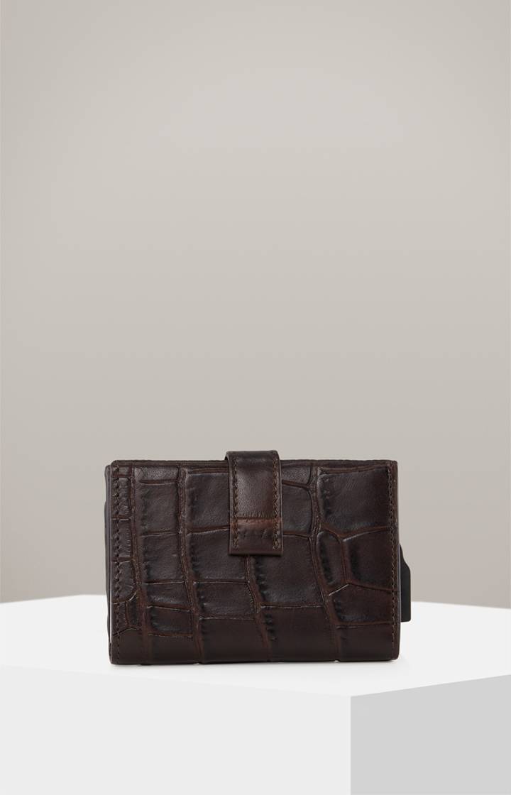 Joop Geldbörse Fano C-Three E-Cage In Dunkelbraun