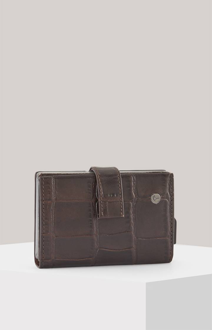 Joop Geldbörse Fano C-Two E-Cage in Dunkelbraun