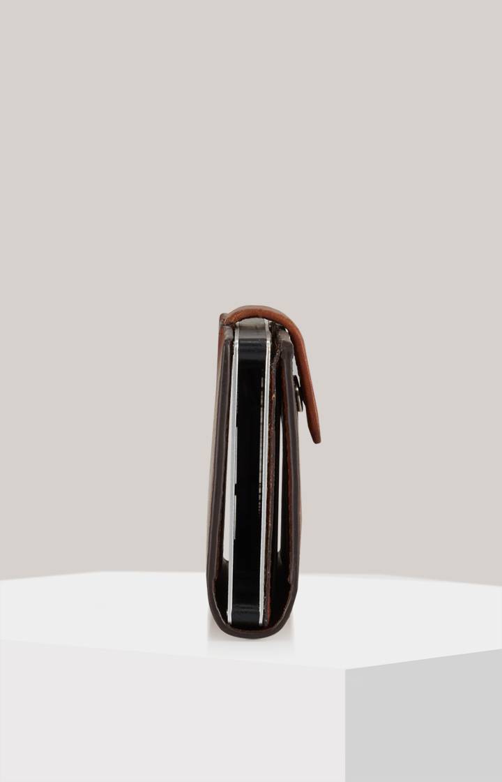 Joop Geldbörse Loreto C-Two E-Cage In Cognac-Braun