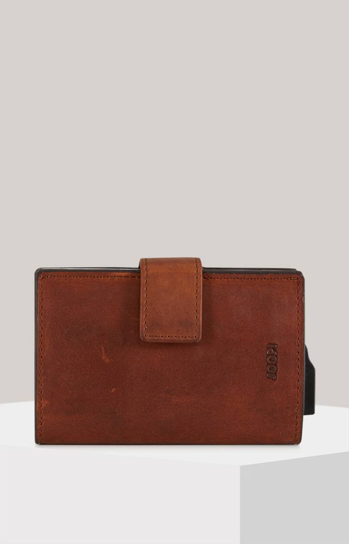 Joop Geldbörse Loreto C-Two E-Cage in Cognac-Braun