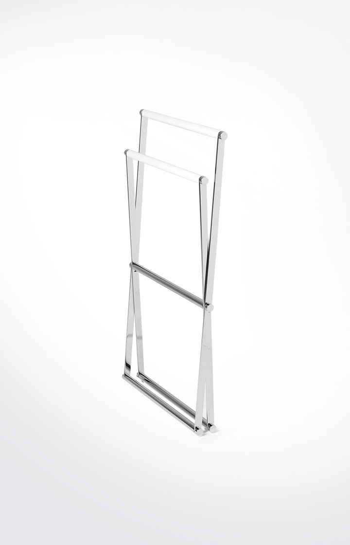 Joop Handtuchständer Chromeline, Silber/Weiß