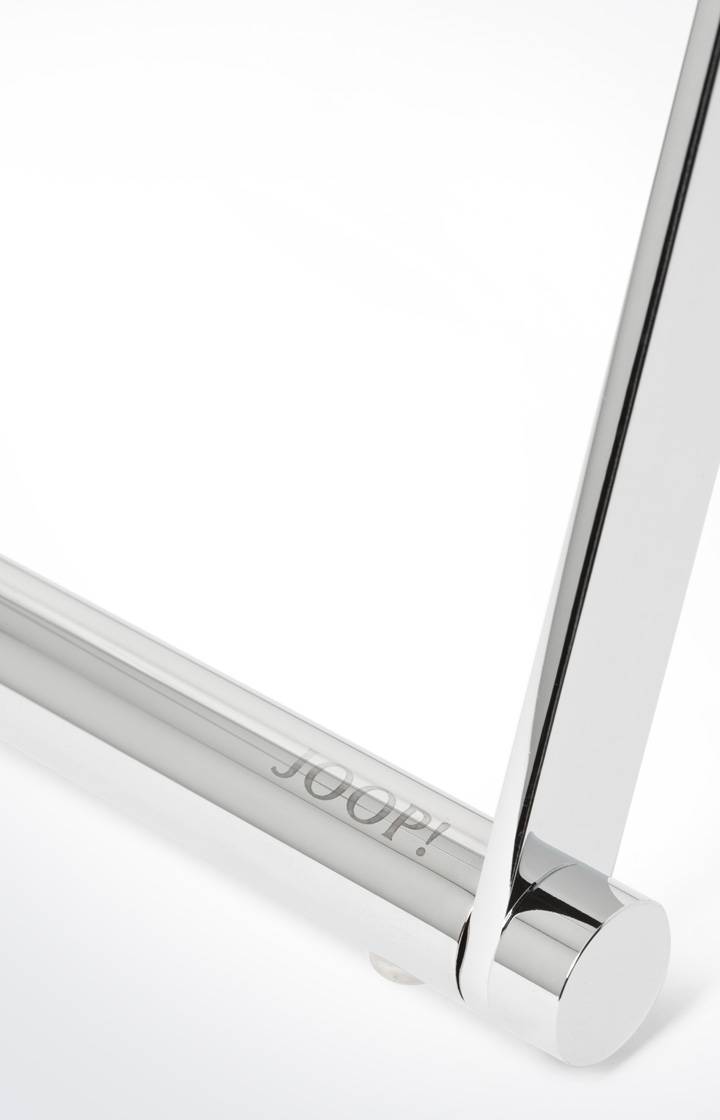 Joop Handtuchständer Chromeline, Silber/Weiß