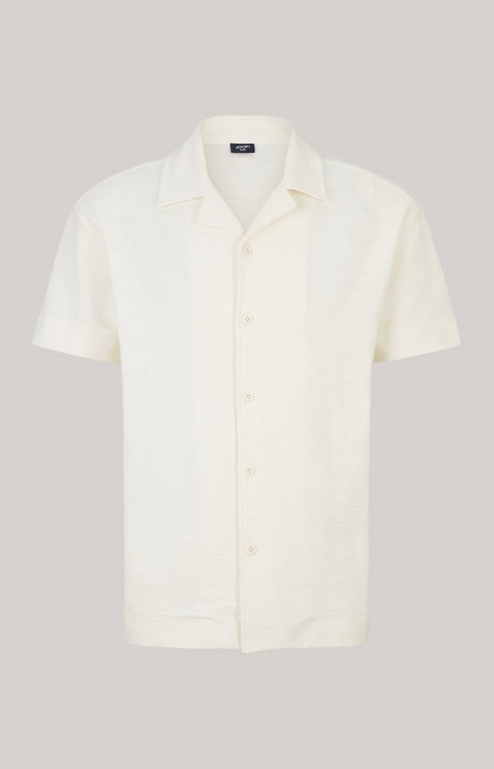 Joop Hemd Damian In Beige Strukturiert