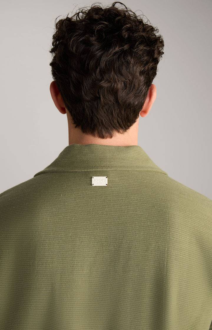 Joop Hemd Damian In Oliv Strukturiert