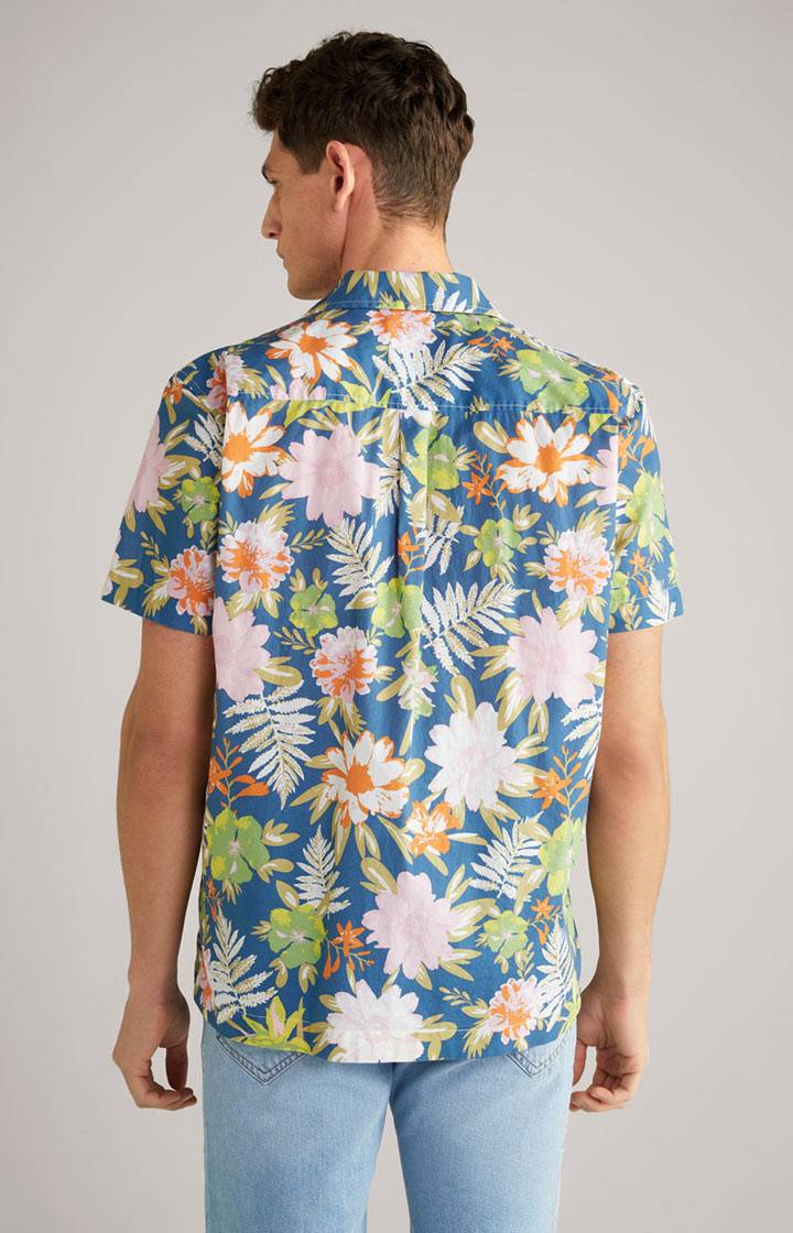 Joop Hemd Hanes In Blau Gemustert