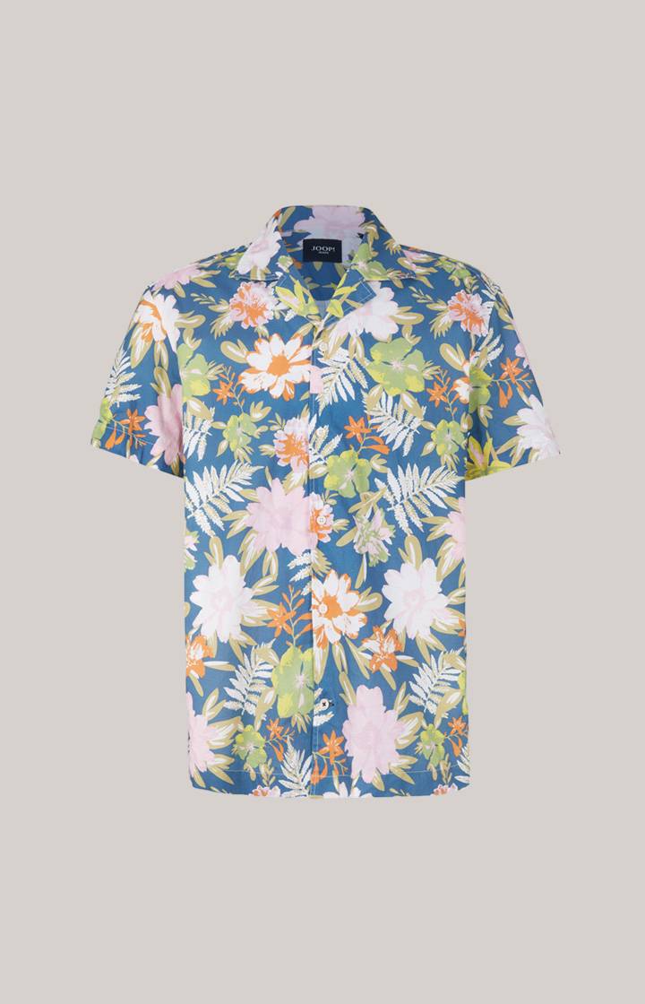 Joop Hemd Hanes In Blau Gemustert