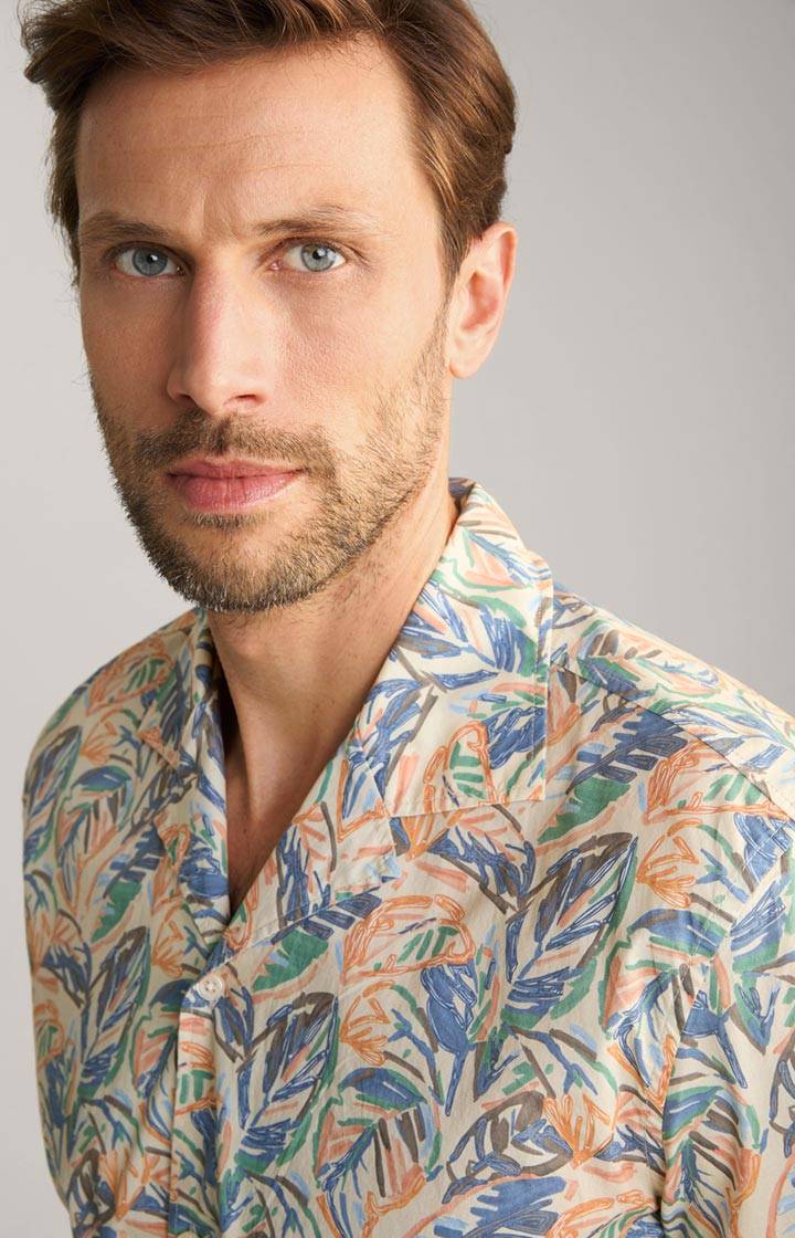 Joop Hemd Hanes In Gelb Gemustert