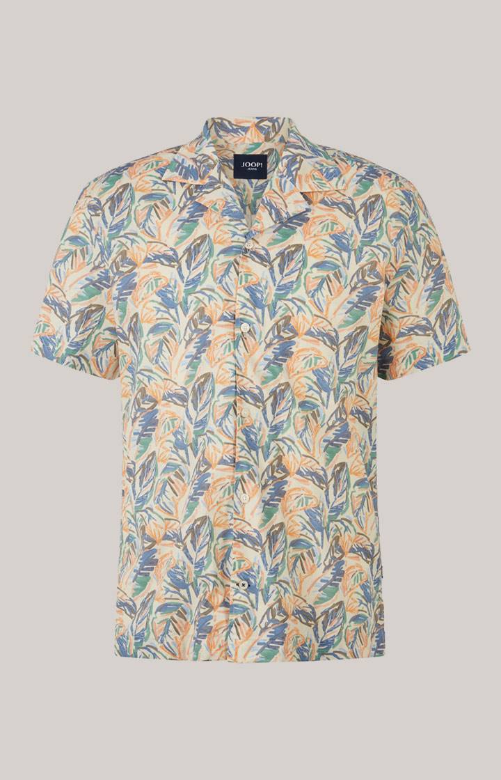 Joop Hemd Hanes In Gelb Gemustert