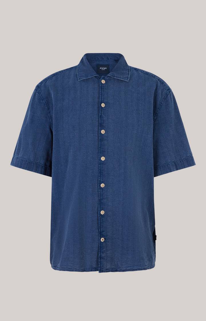 Joop Hemd Hanno In Denim Blau