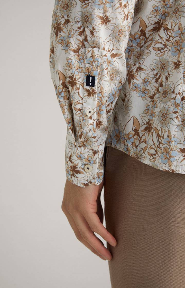 Joop Hemd Hanson In Braun/Ecru Gemustert