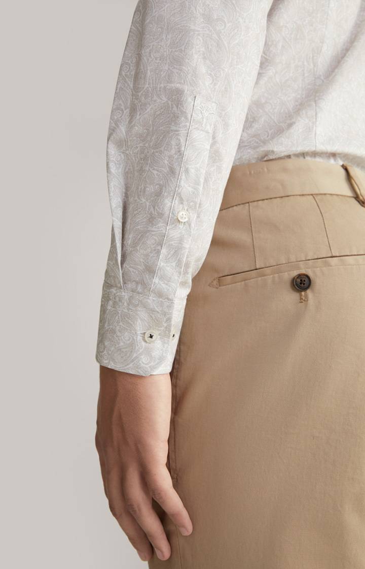 Joop Hemd Pai In Beige Gemustert