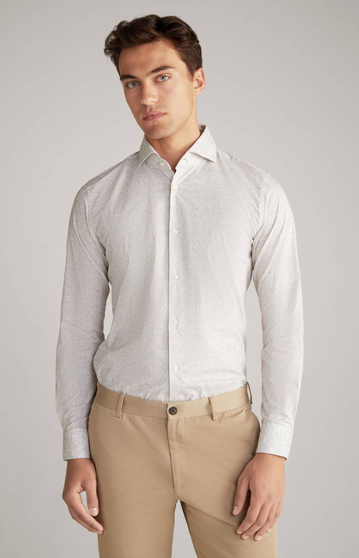 Joop Hemd Pai in Beige gemustert