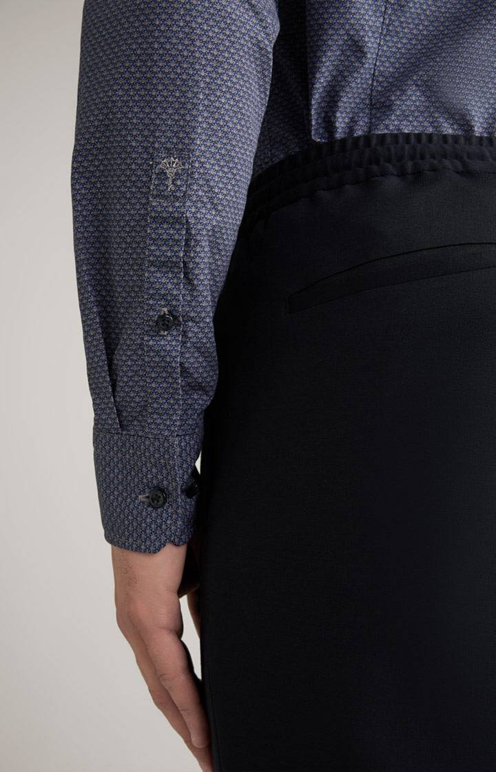 Joop Hemd Pai In Grau/Blau