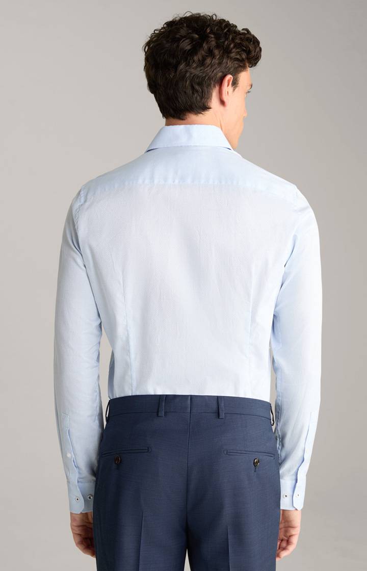 Joop Hemd Pai In Hellblau Gemustert