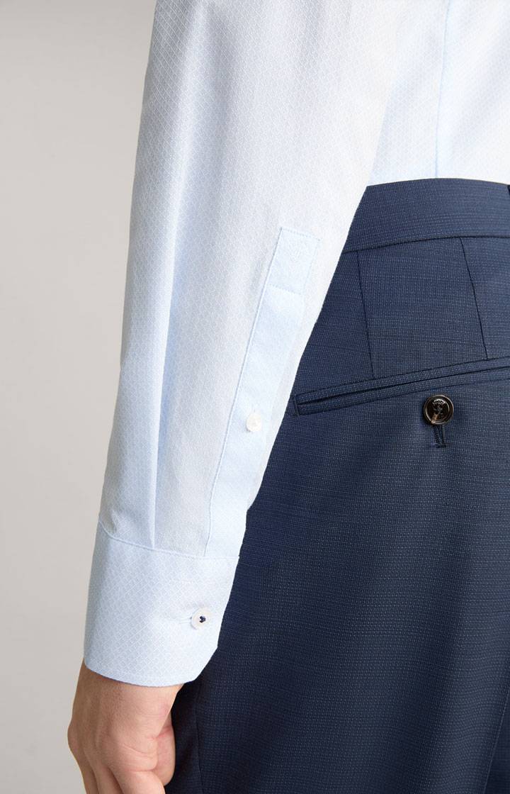 Joop Hemd Pai In Hellblau Gemustert