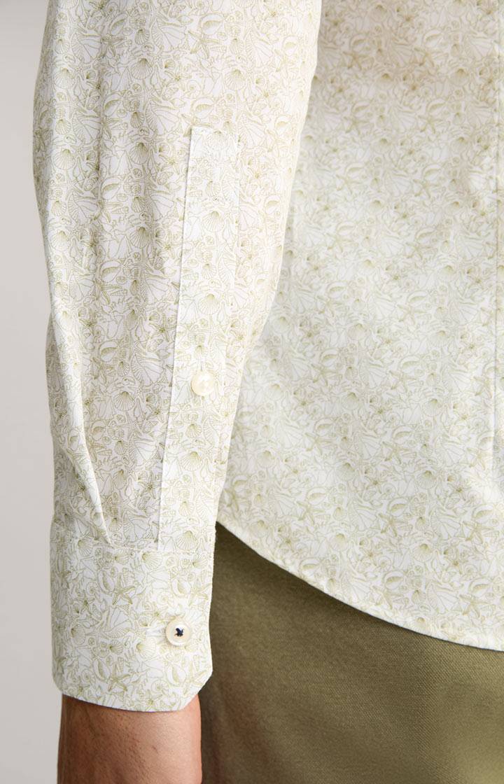 Joop Hemd Pai In Hellgrün Gemustert