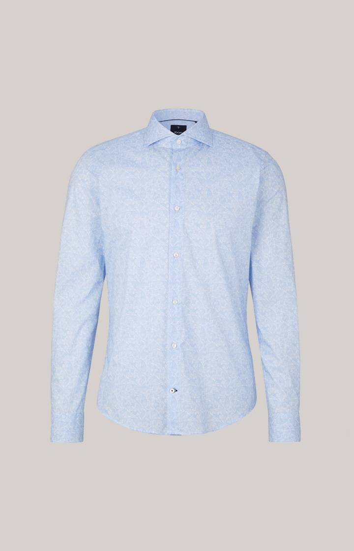 Joop Hemd Pai In Pastellblau Gemustert