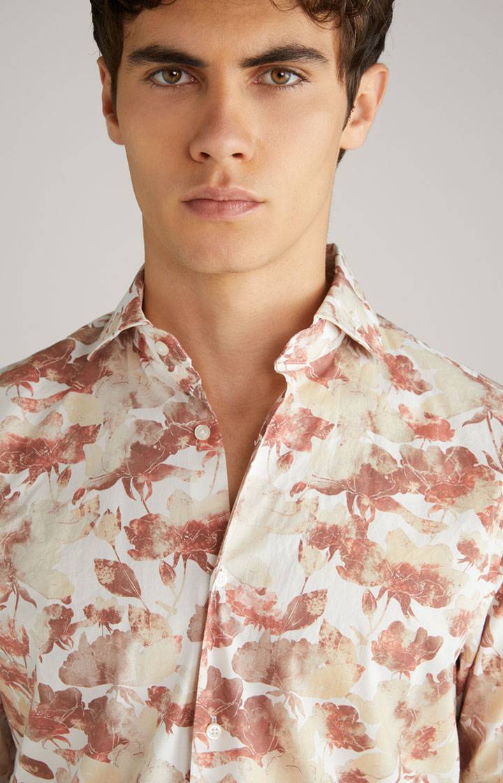 Joop Hemd Pai Rot Gemustert