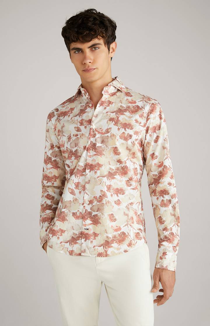 Joop Hemd Pai Rot gemustert