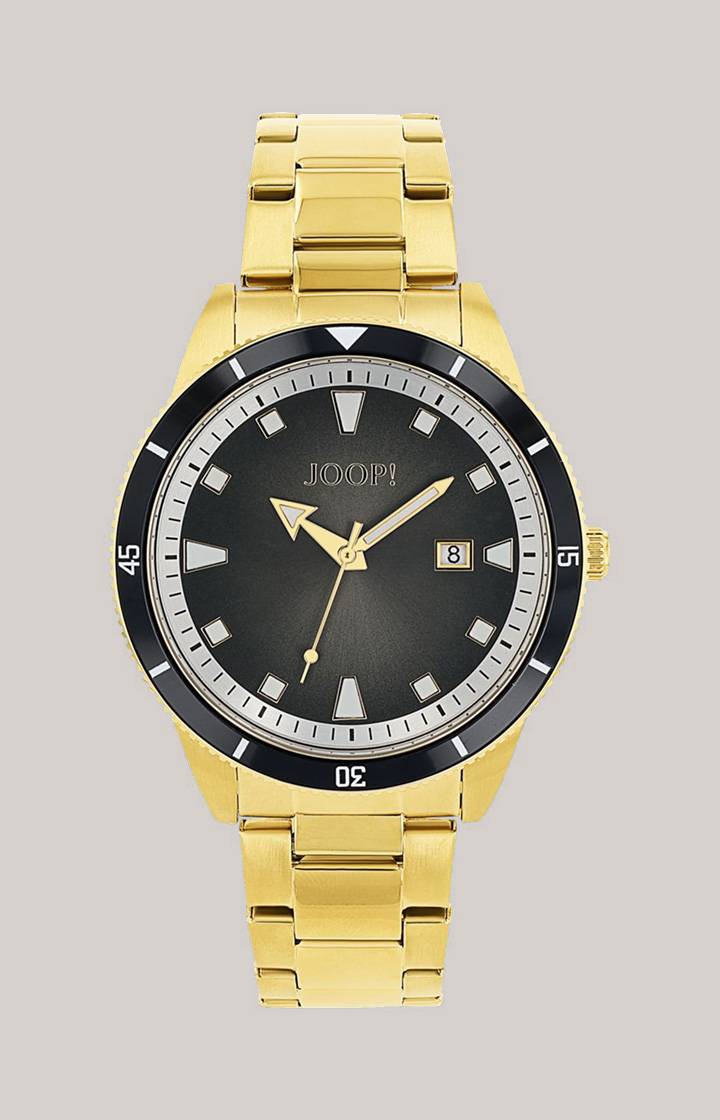 Joop Herren-Armbanduhr in Gold/Anthrazit