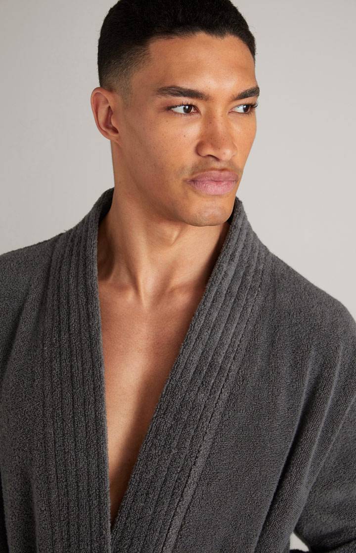 Joop Herren Bademantel In Anthrazit