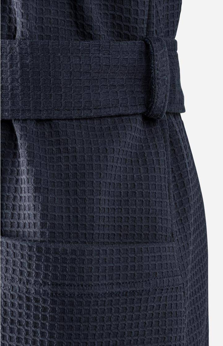 Joop Herren Bademantel JOOP! UNI-PIQUÉ In Navy