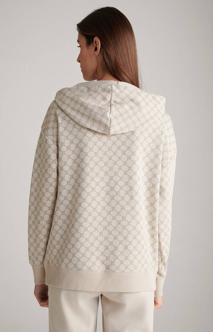 Joop Hoodie In Nude Gemustert