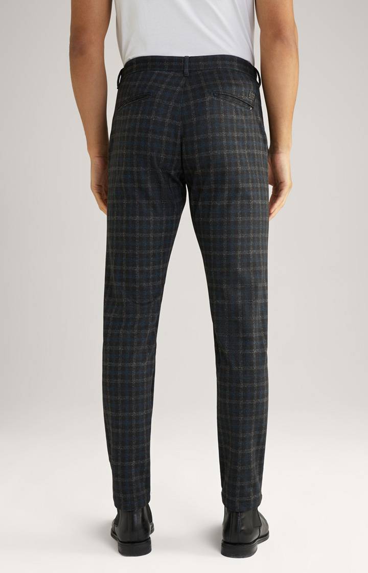 Joop Hose Maxton In Schwarz/Grün Kariert