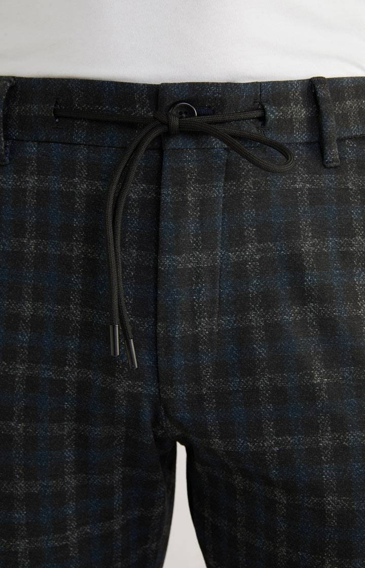 Joop Hose Maxton In Schwarz/Grün Kariert