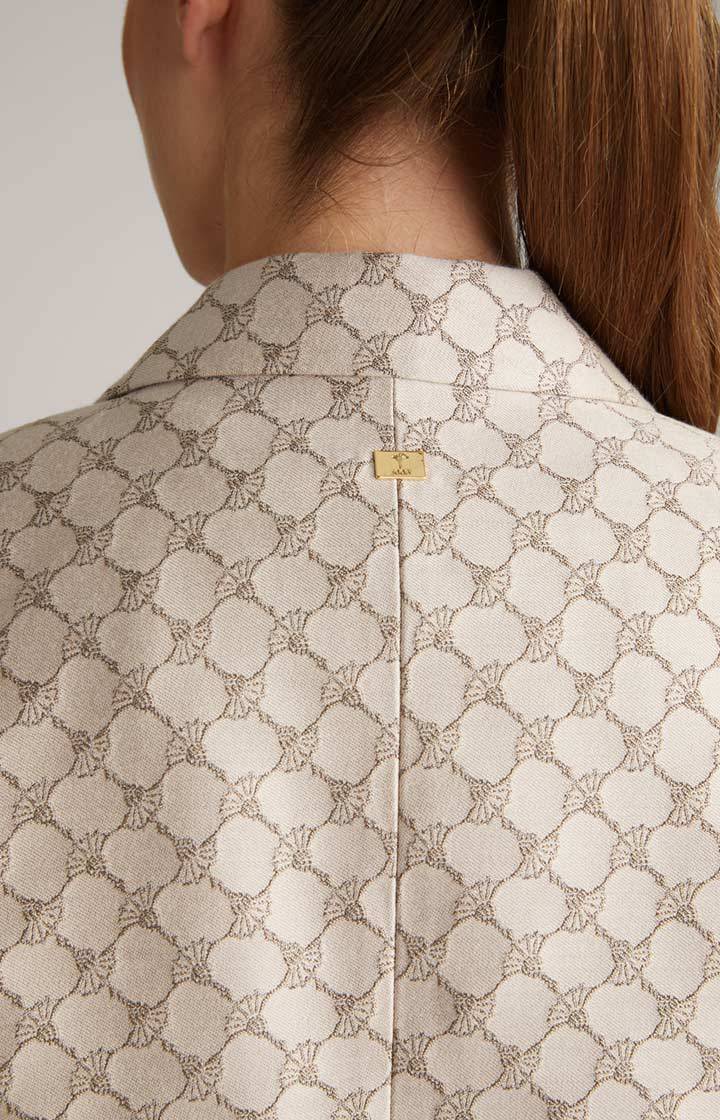 Joop Jacquard-Blazer In Beige Gemustert