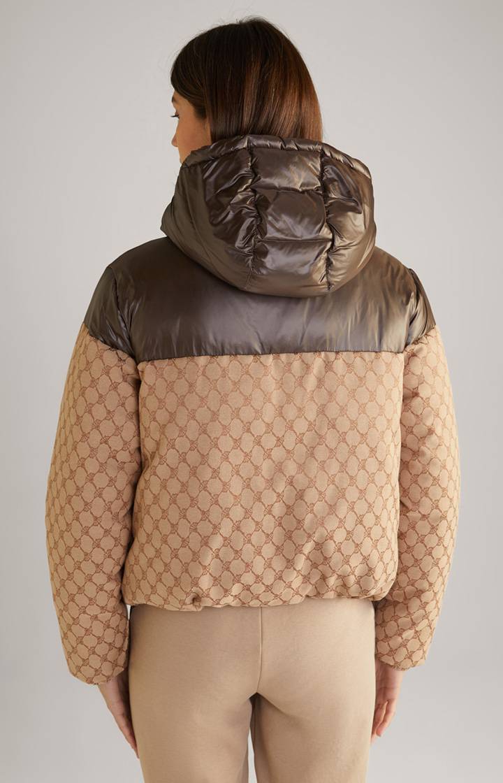 Joop Jacquard-Jacke In Beige/Braun