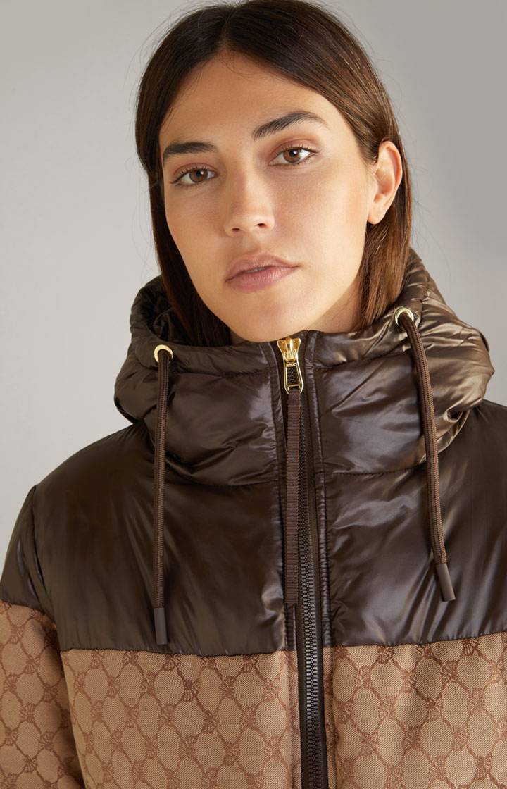 Joop Jacquard-Jacke In Beige/Braun