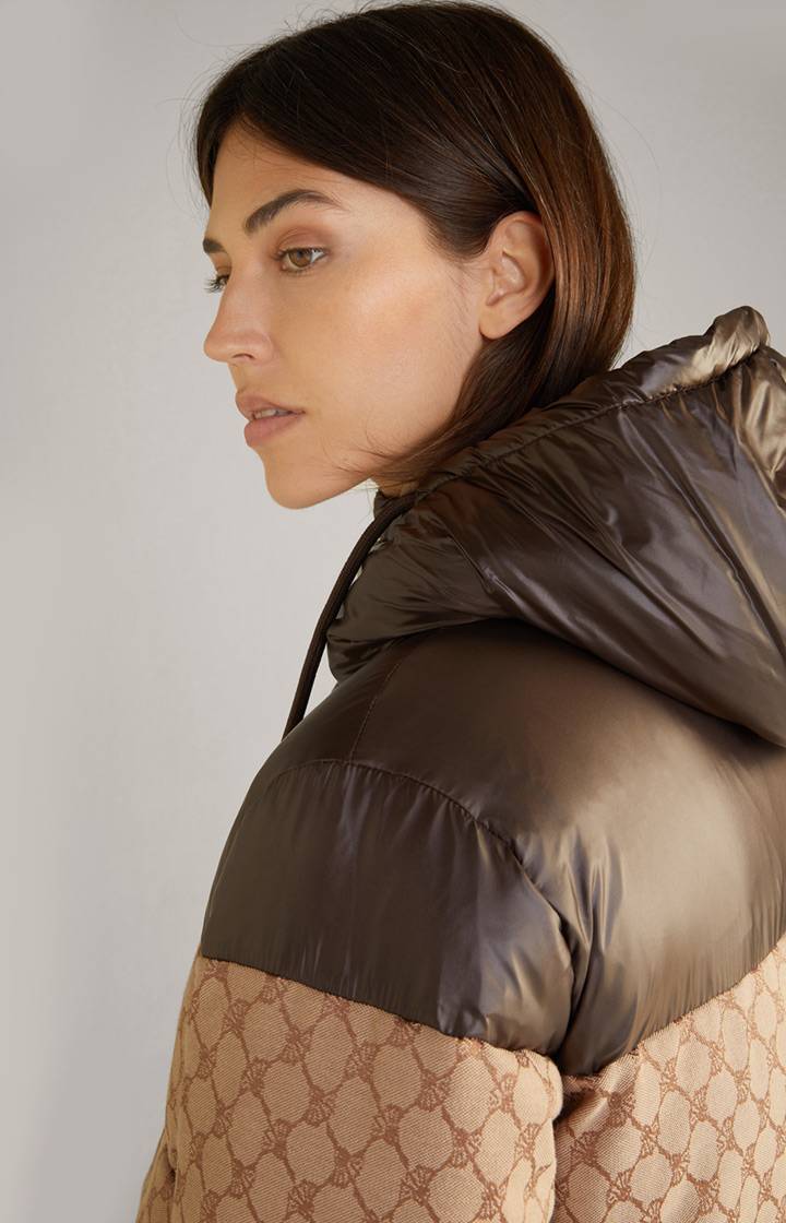 Joop Jacquard-Jacke In Beige/Braun