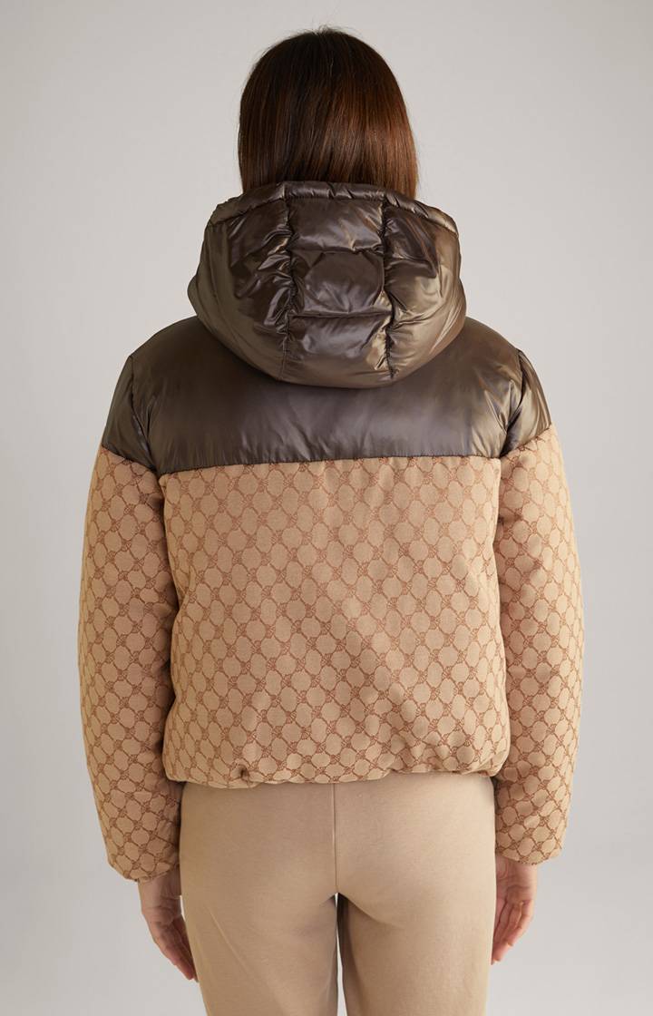 Joop Jacquard-Jacke In Beige/Braun