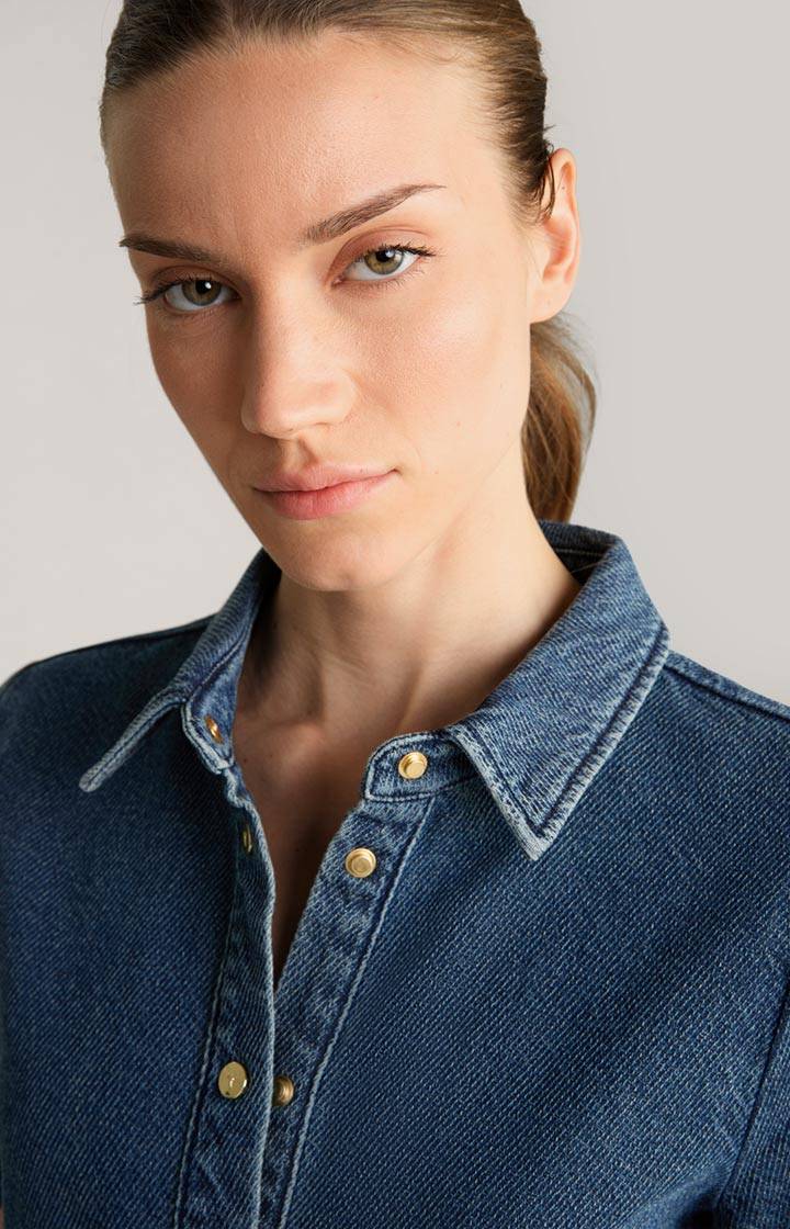 Joop Jeans-Bluse In Denim Blue