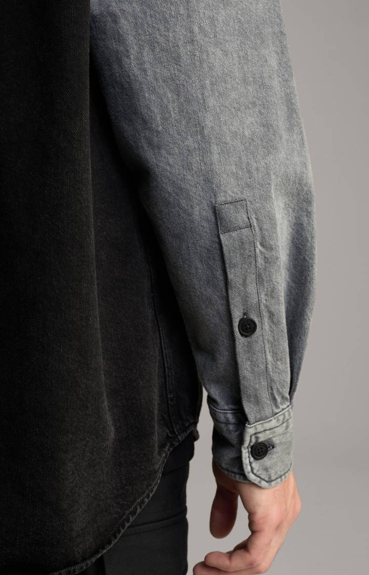 Joop Jeans-Hemd Hawes In Schwarz/Blau