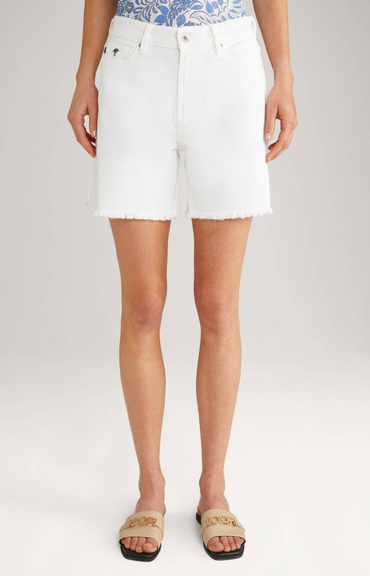 Joop Jeans-Shorts in Weiß