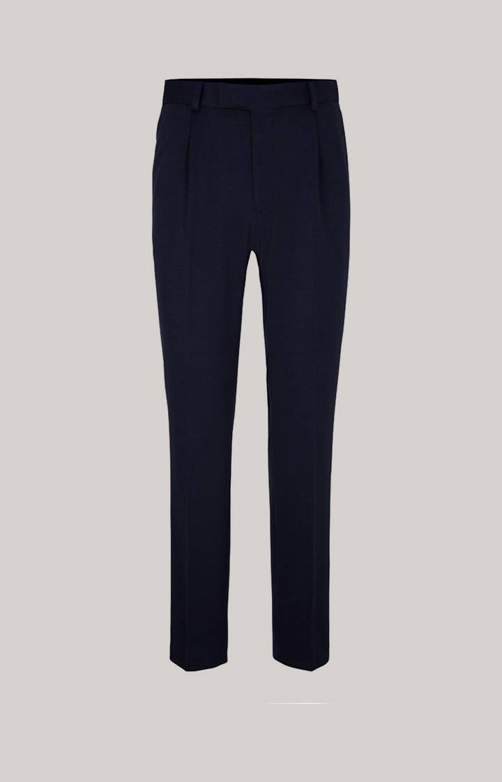 Joop Jersey-Baukasten-Hose Bird In Navy Meliert