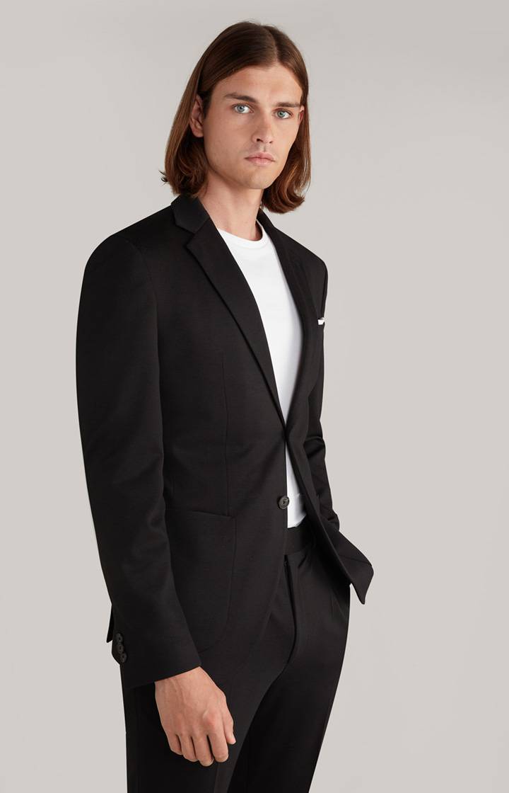Joop Jersey-Baukasten-Sakko Dash in Schwarz