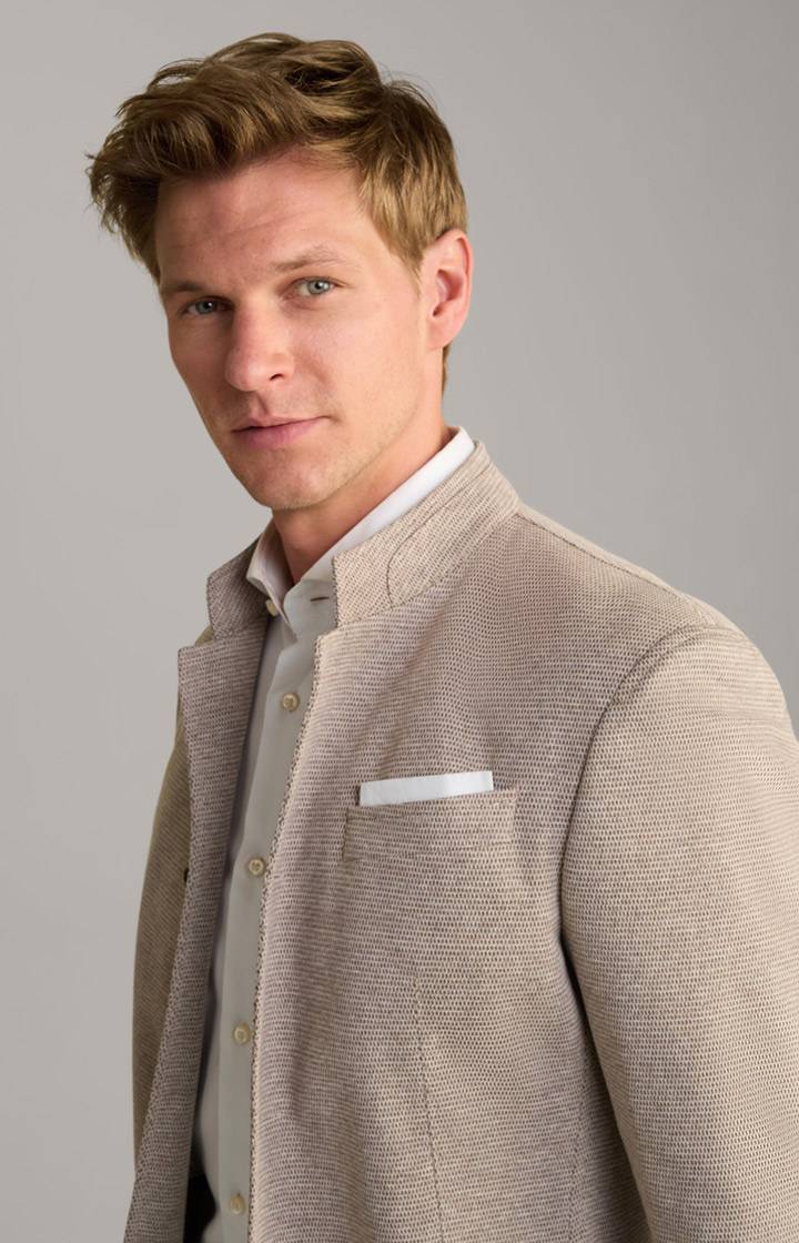 Joop Jersey-Sakko Hiro In Beige Meliert