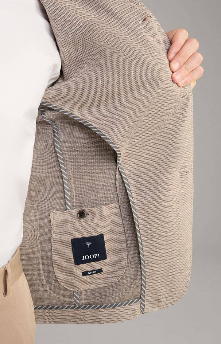 Joop Jersey-Sakko Hiro In Beige Meliert