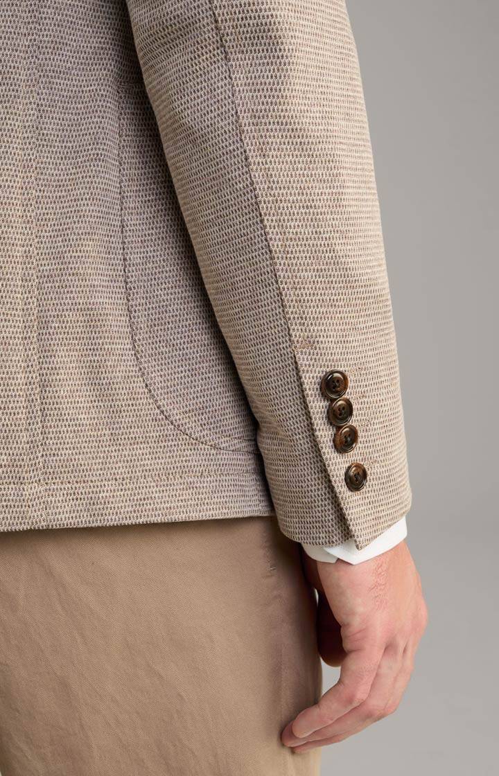 Joop Jersey-Sakko Hiro In Beige Meliert