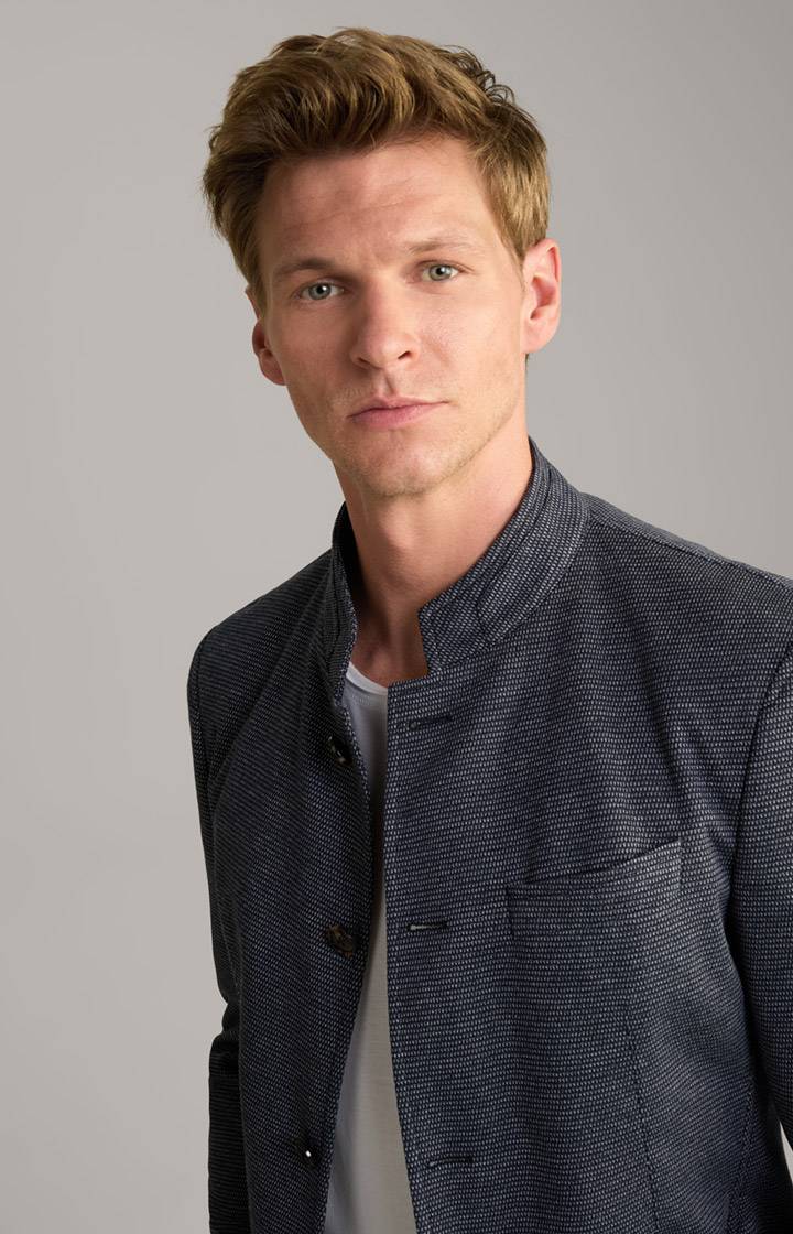 Joop Jersey-Sakko Hiro In Navy Meliert